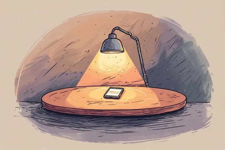  a smartphone on the table